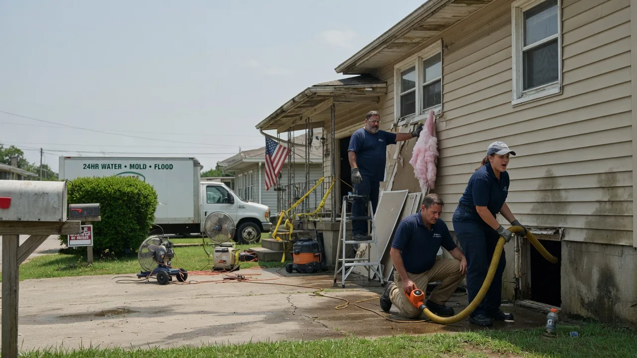 Water Damage Repair in Ellsworth, KS near me